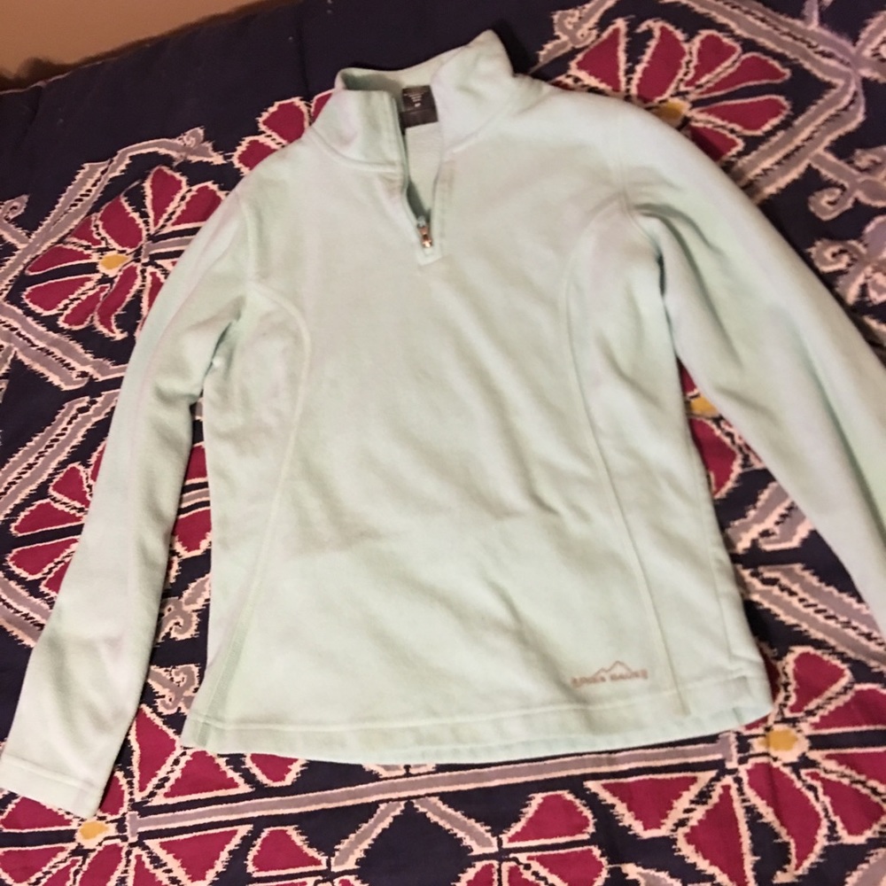 Women's Eddie Bauer Neck Zip Up Sports Hoddie